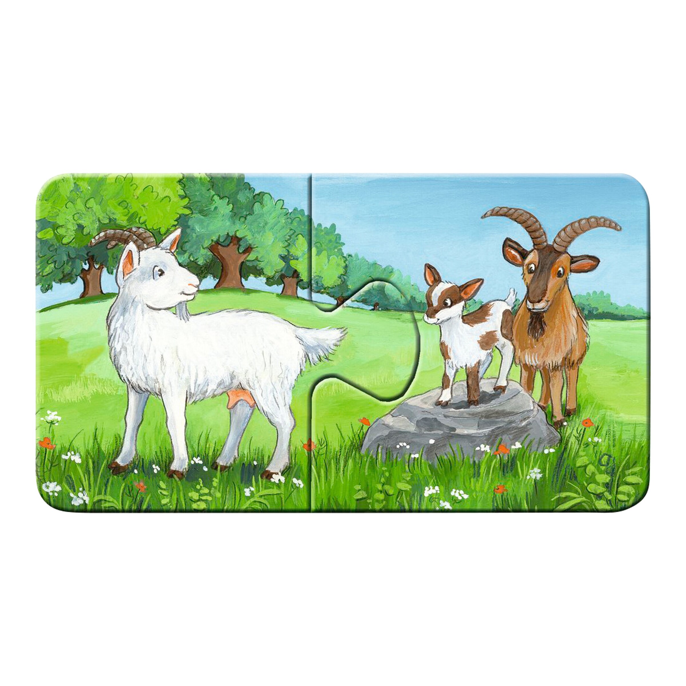 Ravensburger my first puzzles - Tierfamilien auf dem Bauernhof