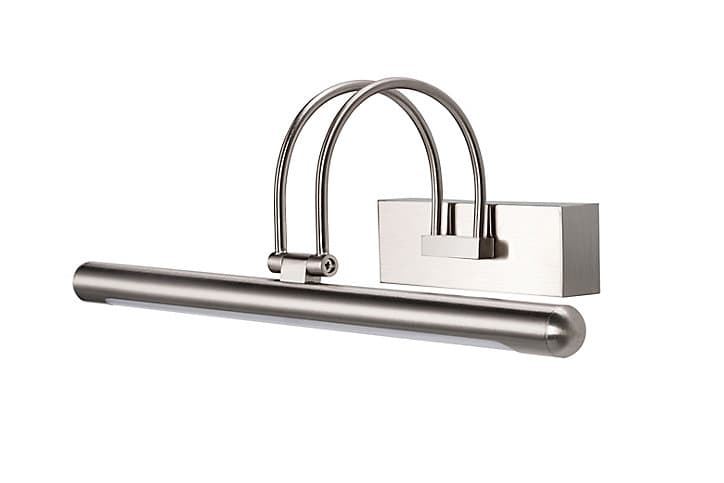 Applique murale LED intégrée Giausar 780lm 9W IP20 GoodHome argent