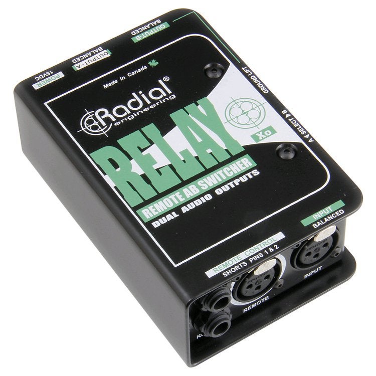 Radial Relay Xo Remote AB Switcher