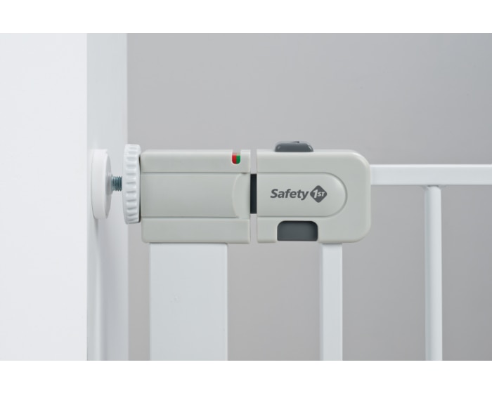 Easy Close Metal SecureTech Ab 6 Monate bis 2 Jahre      Schnelle und einfache Installation |    Bis zu 136 cm erweiterbar |    Ultra sicher |    Erweiterbar |
