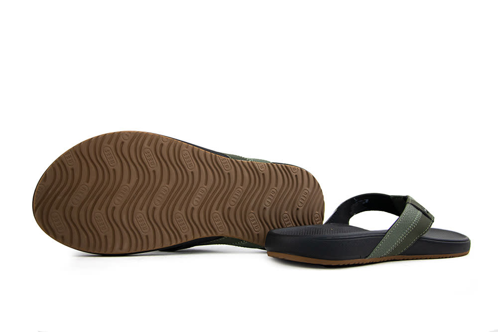 Reef Slipper Cushion Phantom 2.0 Olive Gum