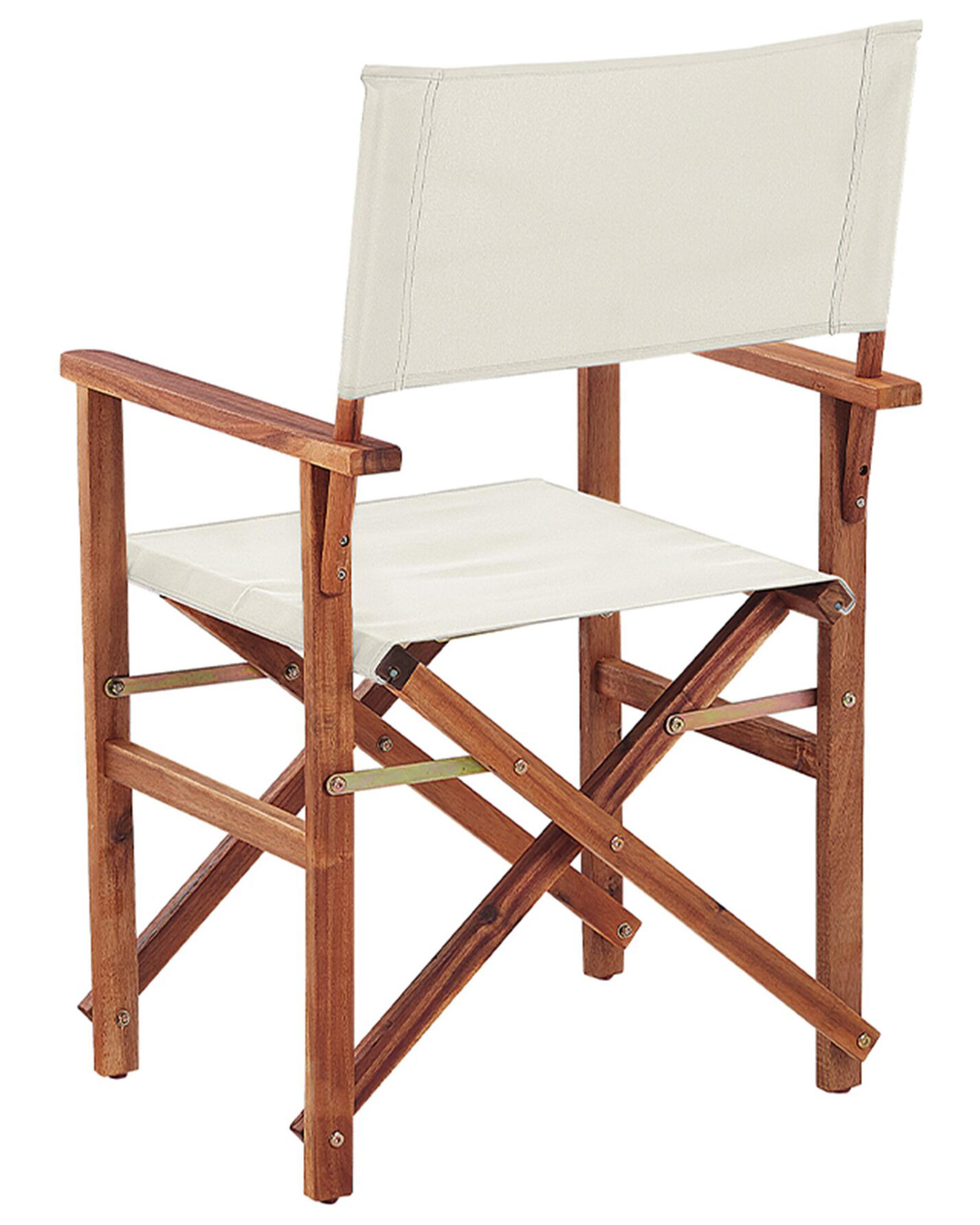 Set van 2 tuinstoelen CINE Acaciahout Donkerbruin