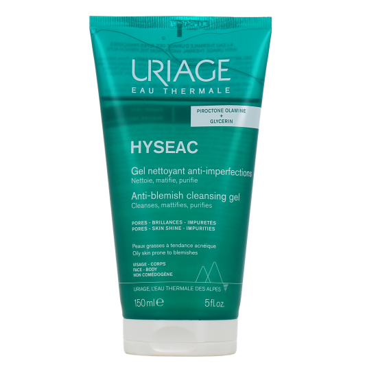 Gel nettoyant visage et corps Hyséac Uriage - Peaux à tendance acnéique