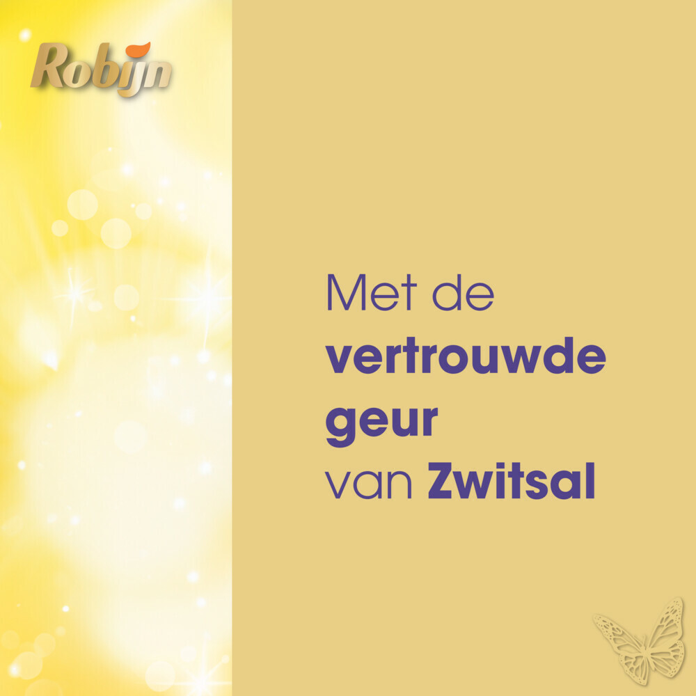 Robijn Wasverzachter Zwitsal 50 Wasbeurten1,25 liter
