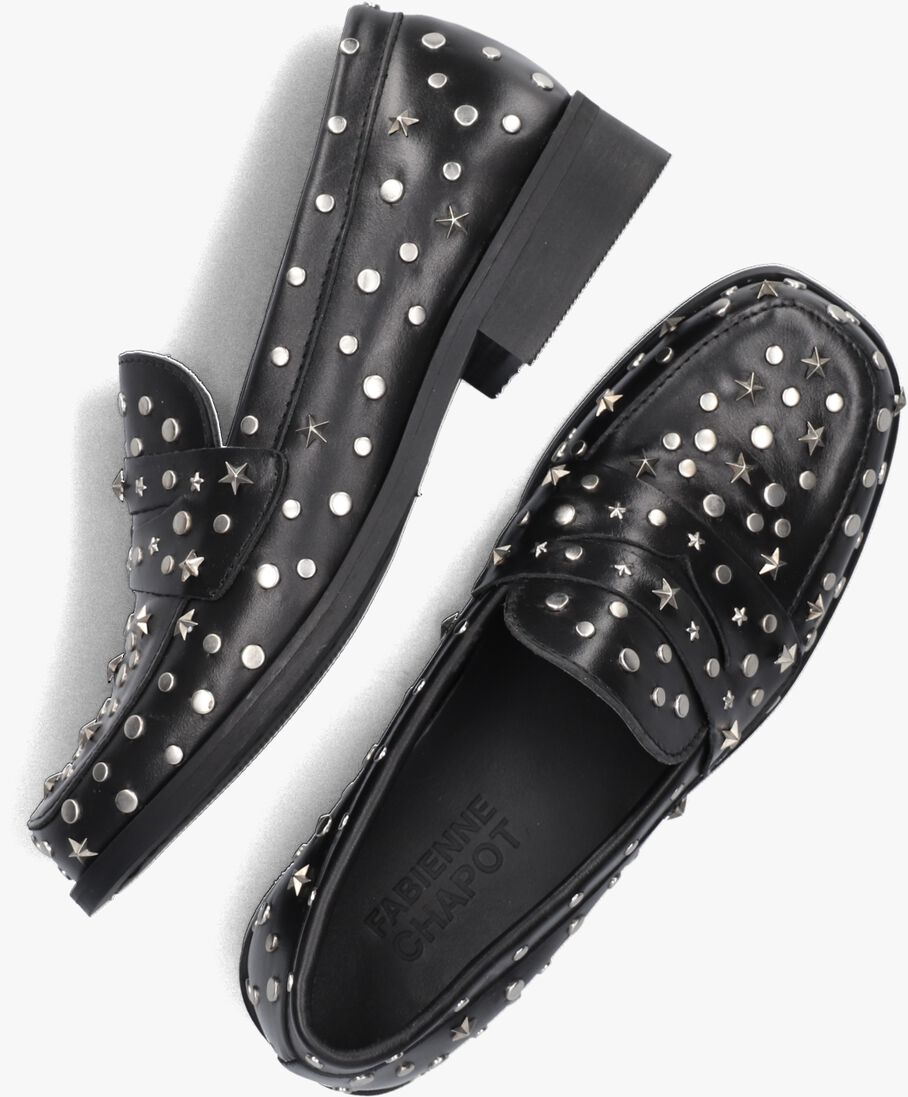 FABIENNE CHAPOT zwarte fabienne chapot loafers pim studs