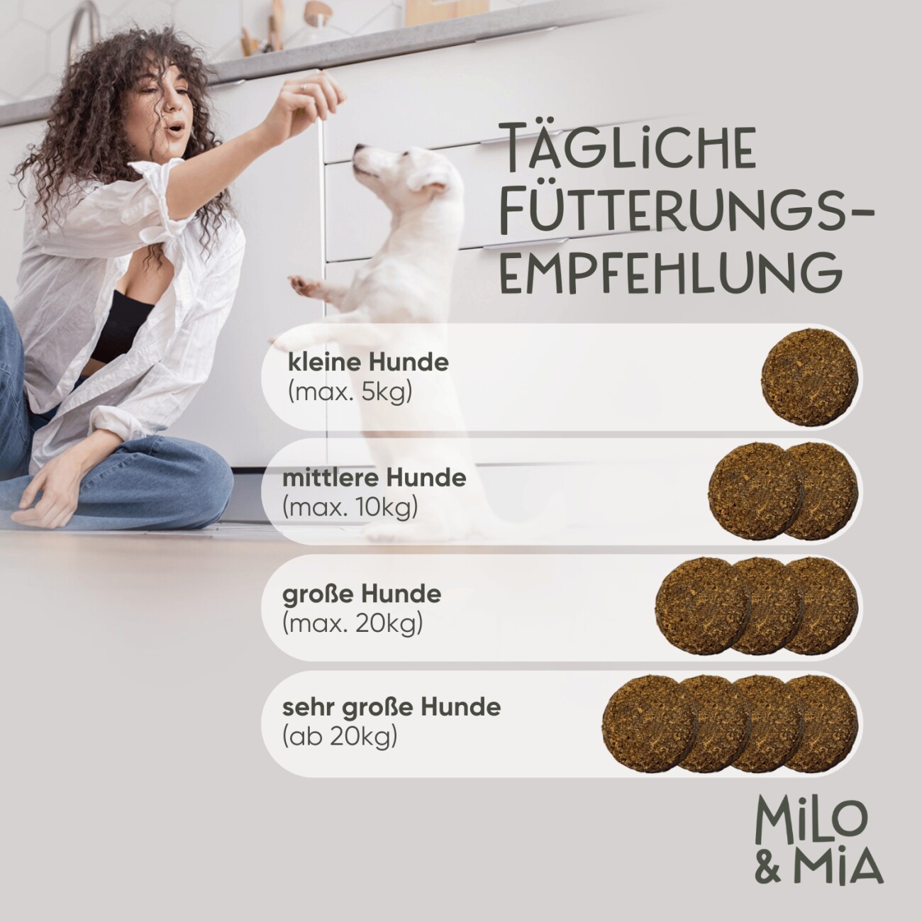 Milo & Mia Daily Bites - Knochen & Gelenke 300 g