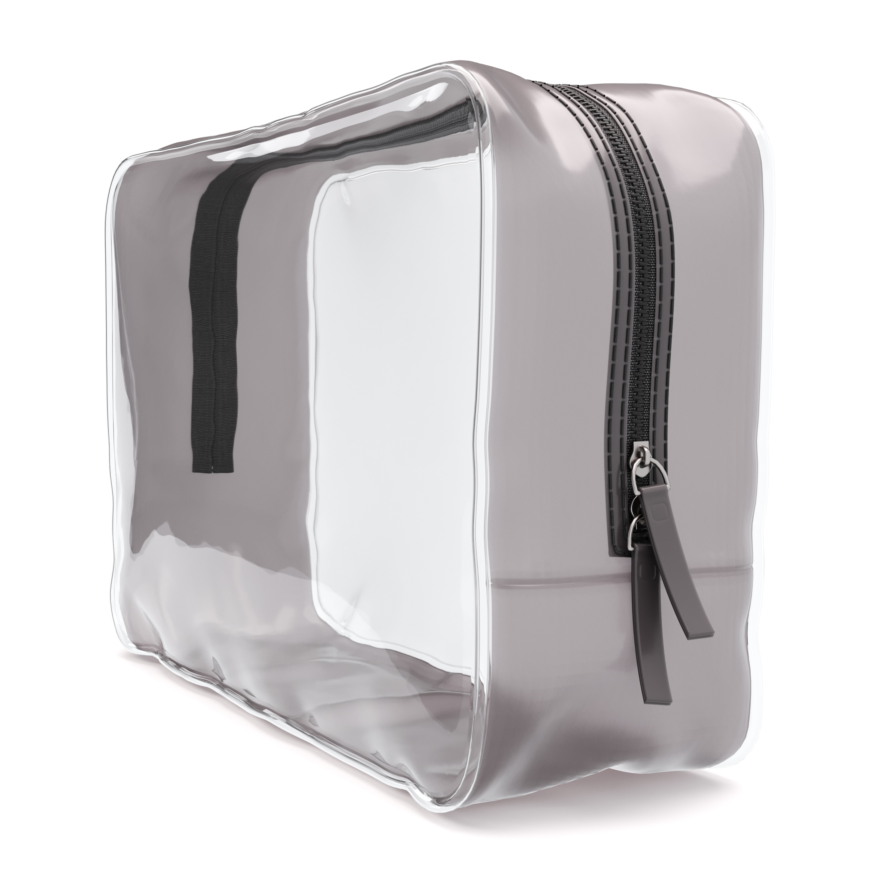 Kulturbeutel Necessaire Set 4-teilig transparent