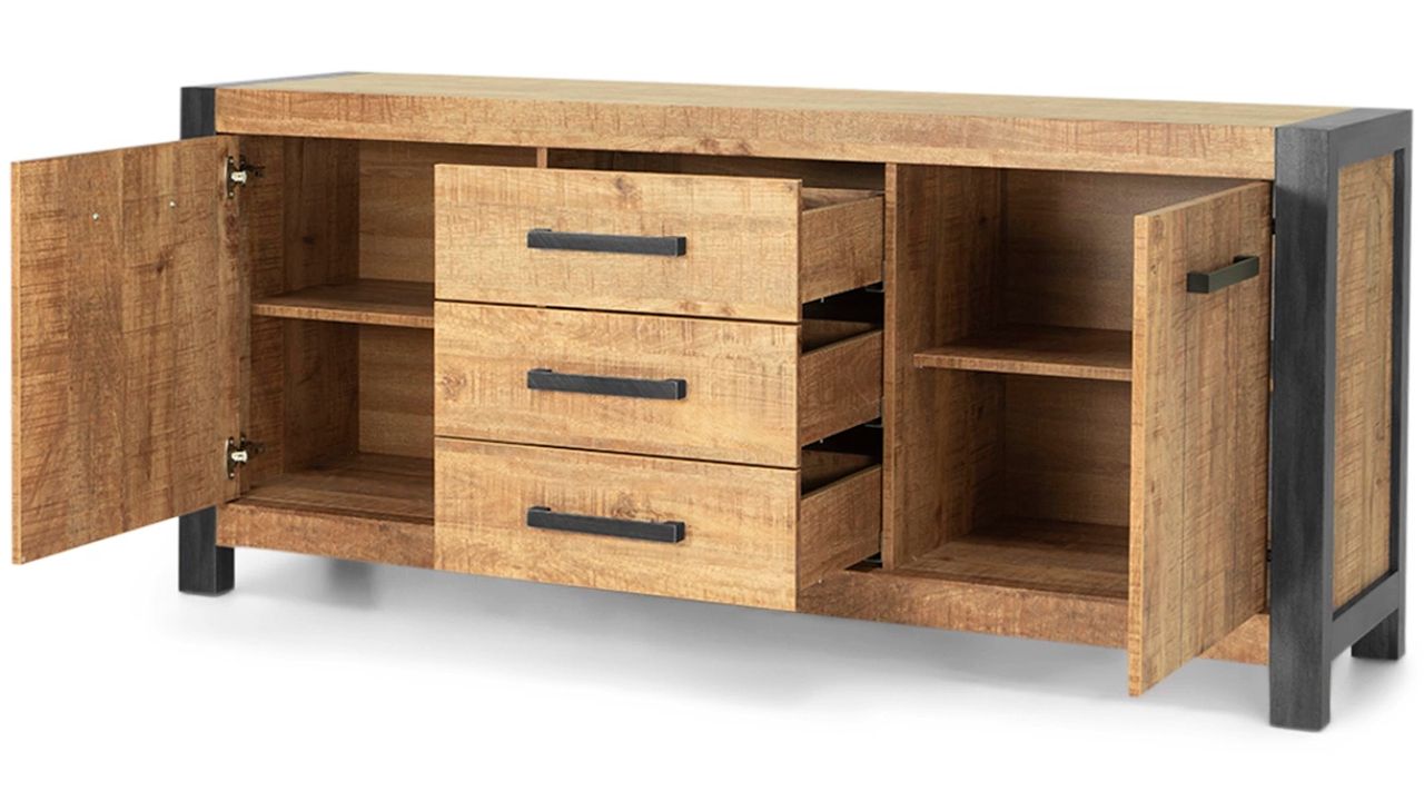 Dressoir Jatoba - City B180 x D48 x H80 cm