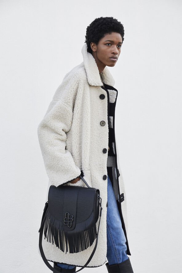MUNTHE TIBUR Reversible Coat Black