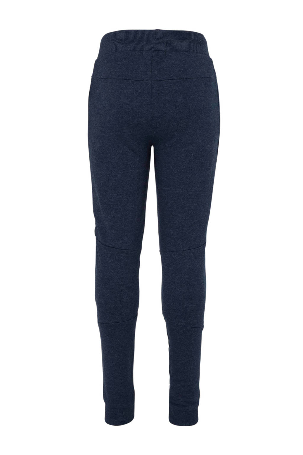DJ Dutchjeans regular fit joggingbroek zwart melange