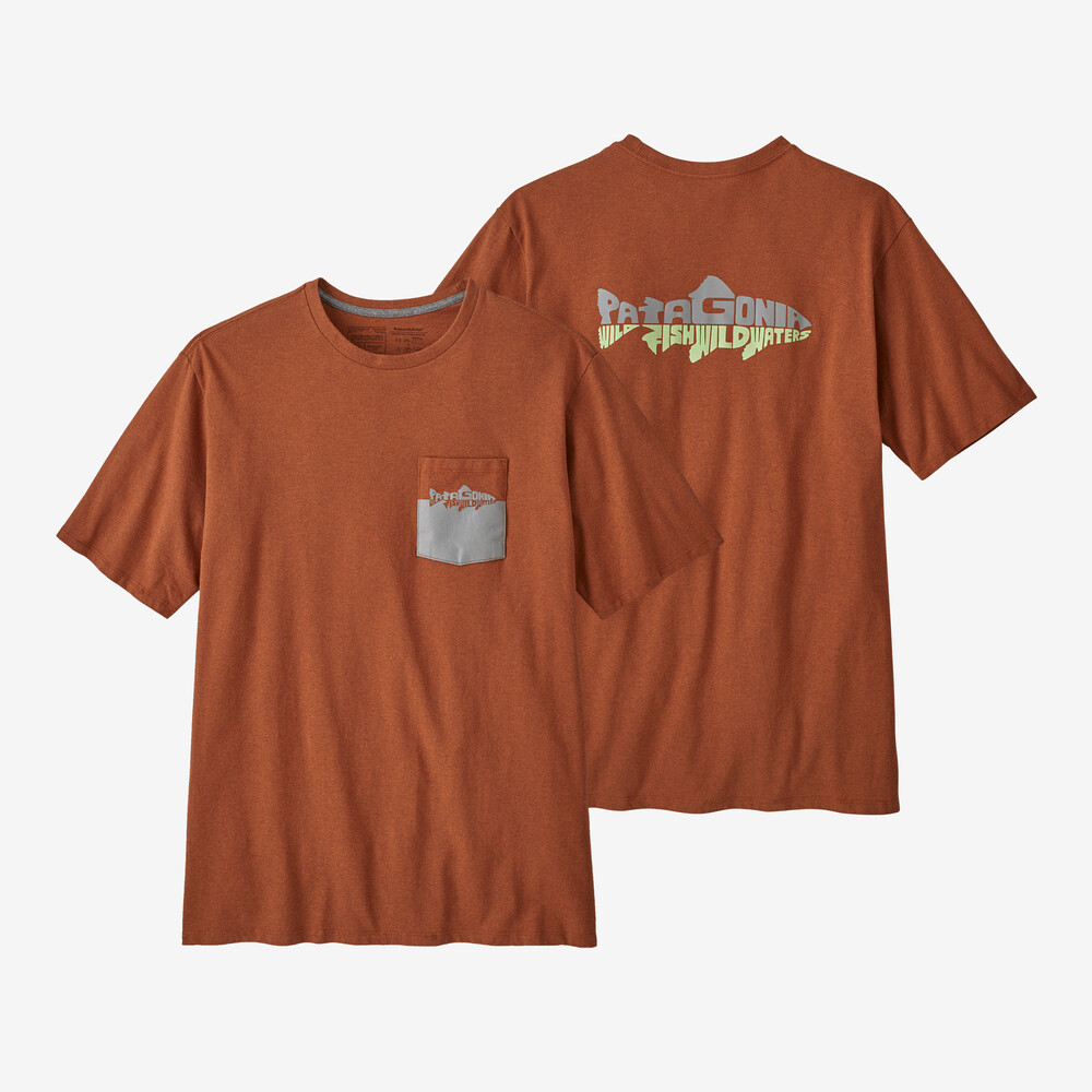 Herren Wild Waterline Pocket Responsibili-Tee