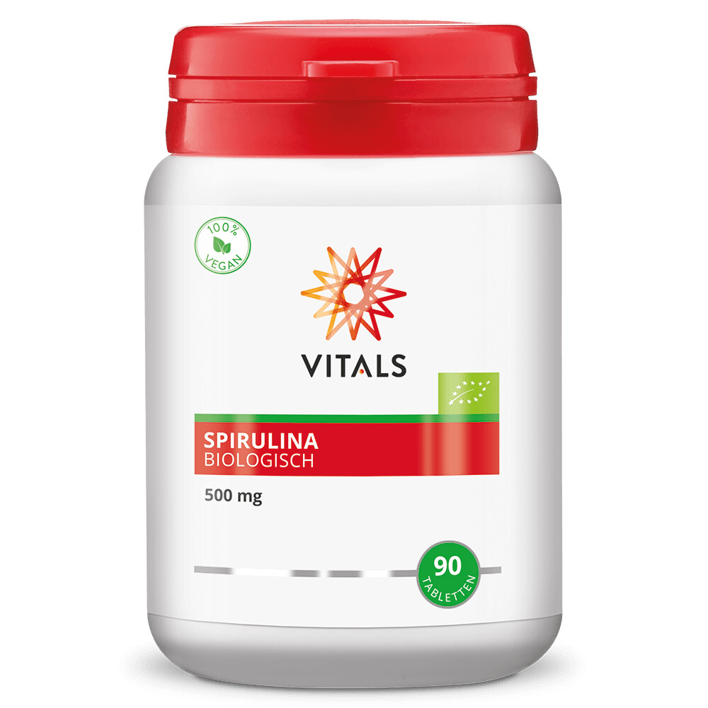 Vitals Spirulina Biologisch90 tabletten
