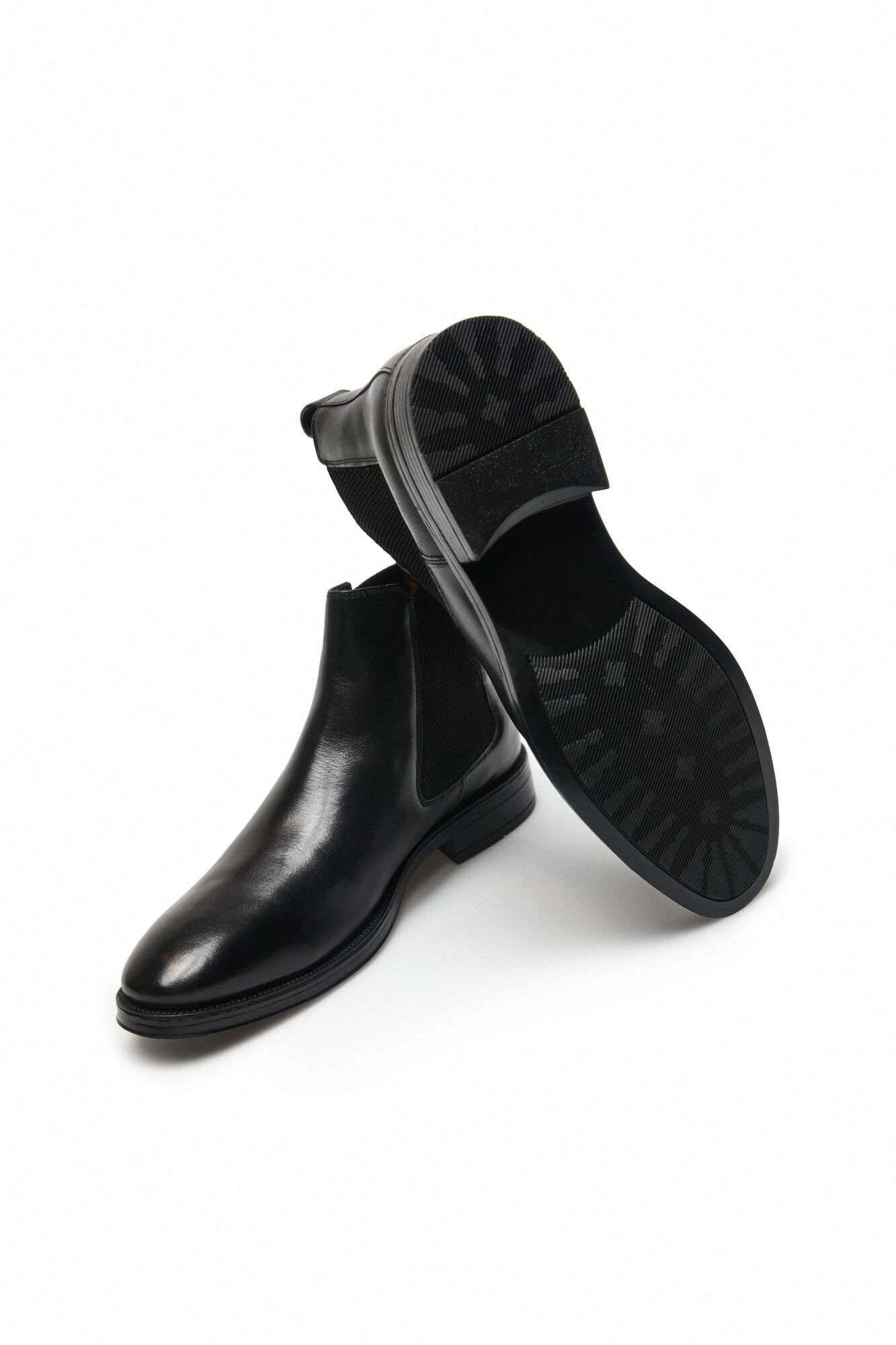 Botas Chelsea de couro