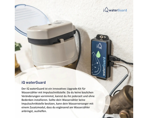 iQ waterGuard - Smart Home Retrofit voor watermeters