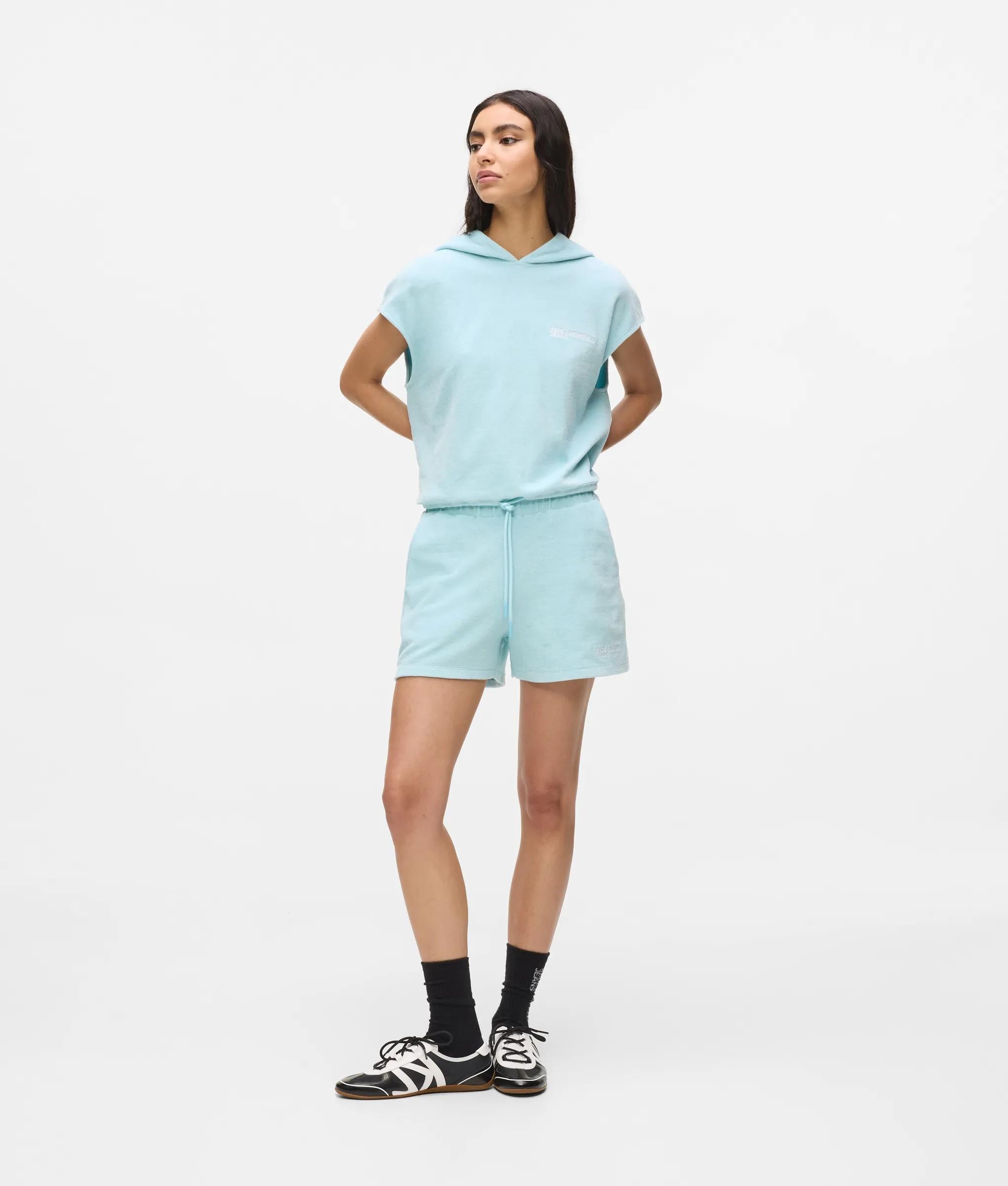 Mouwloze relaxed hoodie