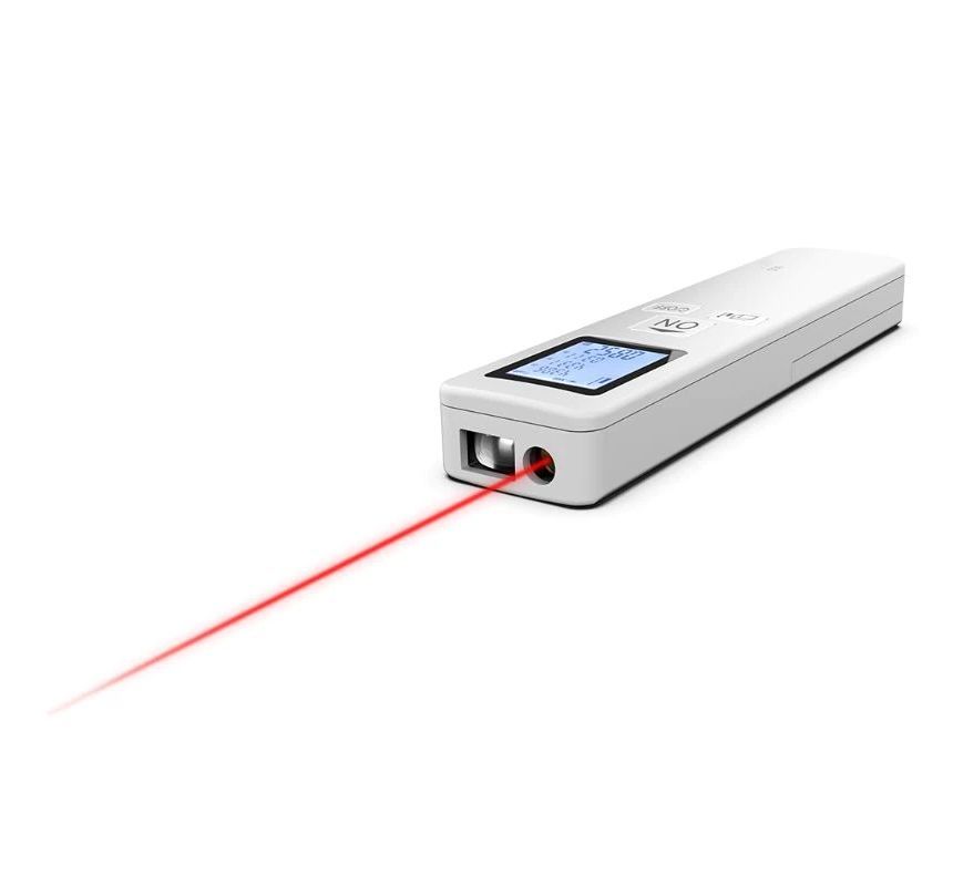HOMTEC - Oplaadbare/batterijgevoede laserafstandsmeter