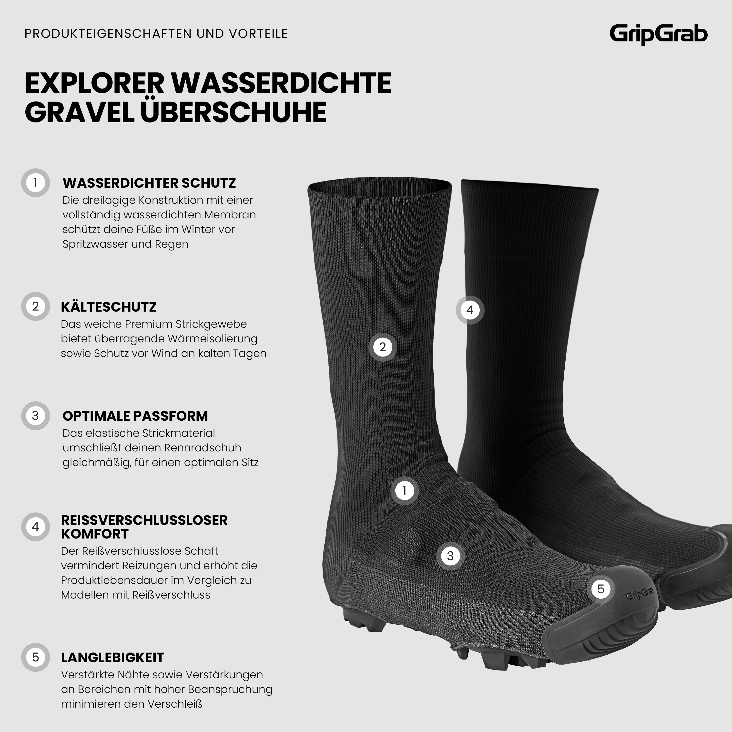 Explorer Waterproof Gravel Shoe Covers