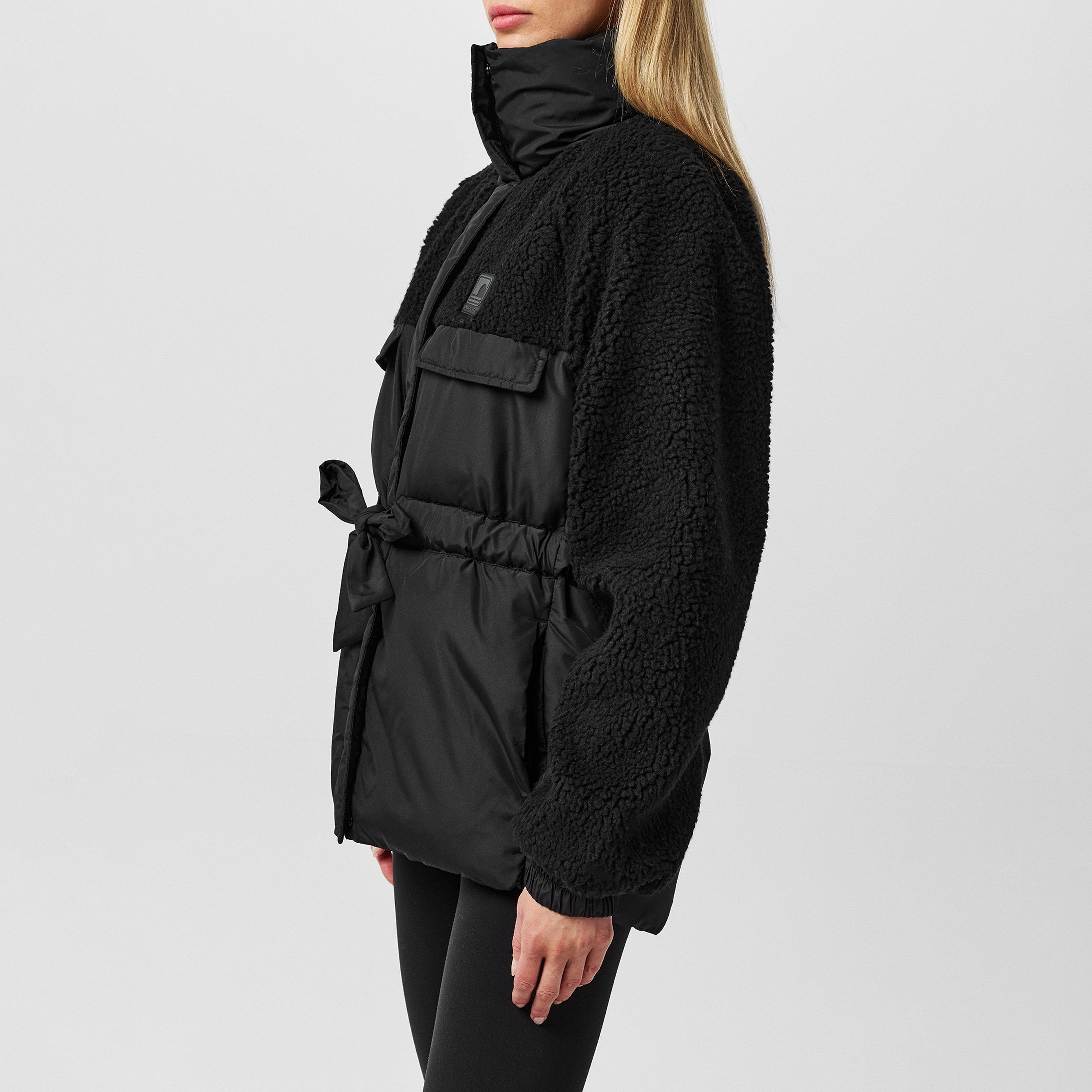 SoulCal Soul Belted Sherpa Jacket Womens