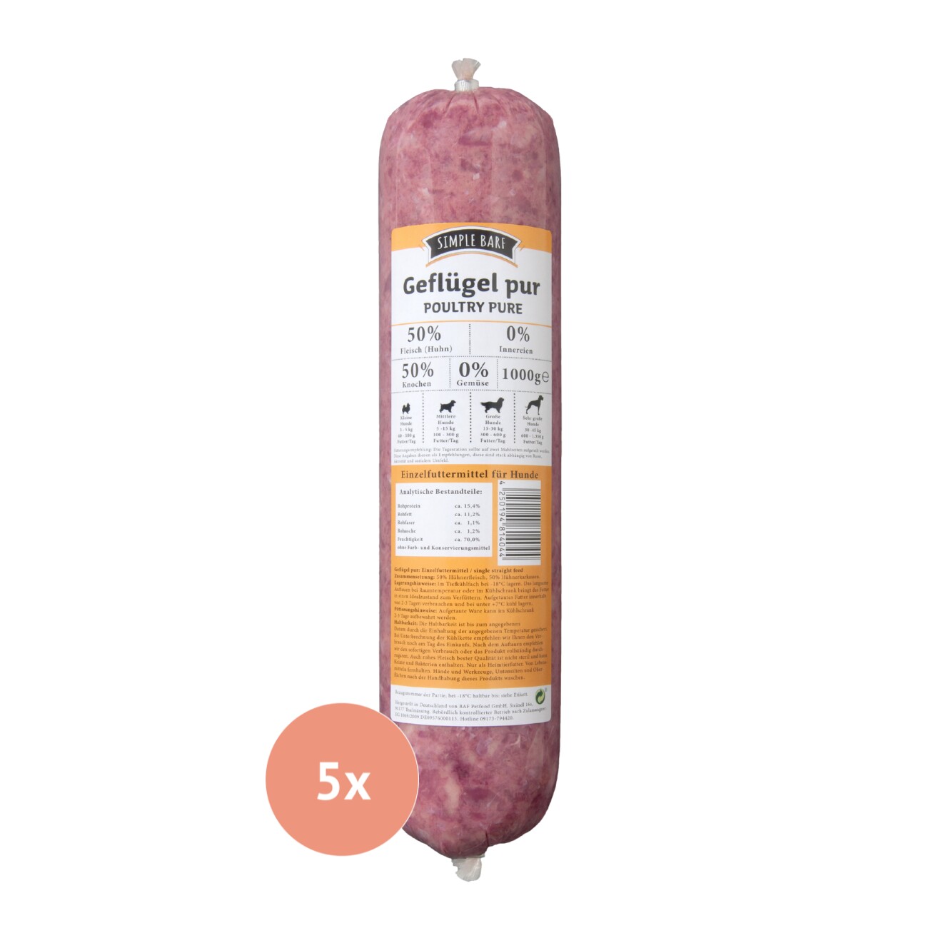 Simple BARF Basis-Paket 10x1000g