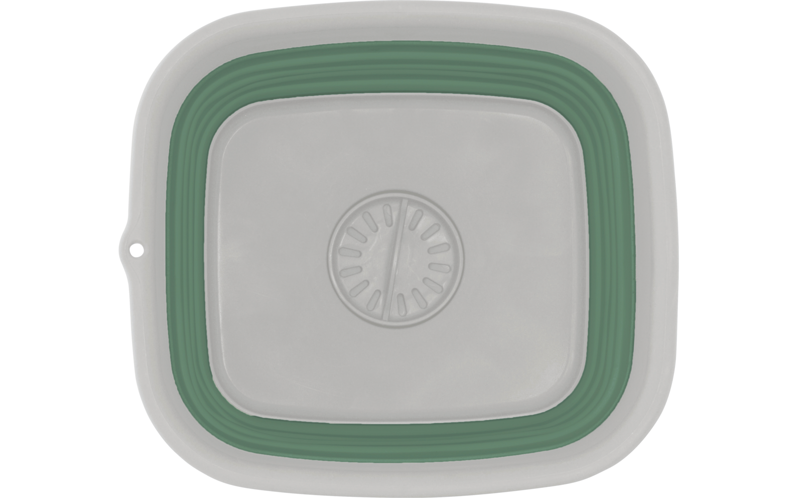 Outwell Collaps Waschschüssel mit Abfluss Grün 33,5 x 30 cm