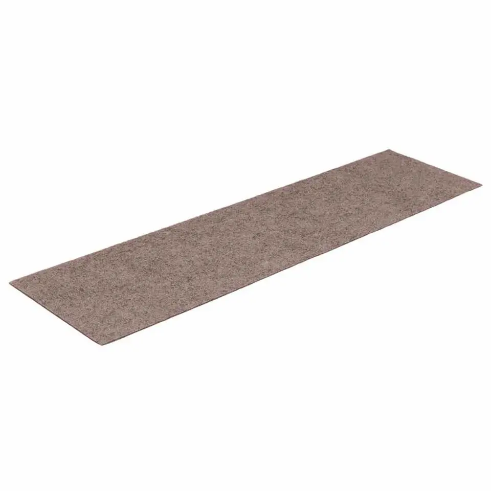 vidaXL - Trapmat - Bruin - Polypropyleen - 76 x 20 cm - 15 stuks