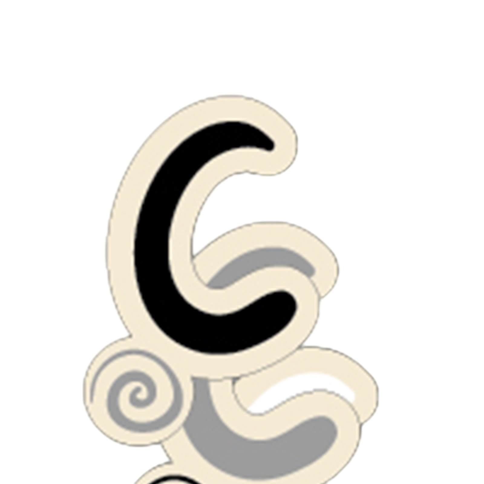 Buchstaben klein C