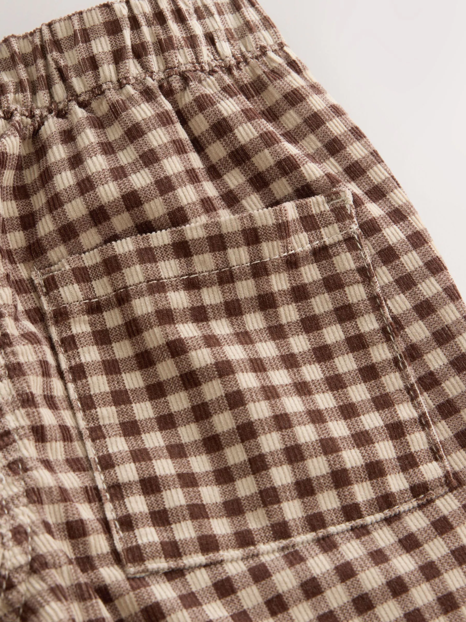 Bruin - Corduroy Gingham Trousers (3mths-7yrs)