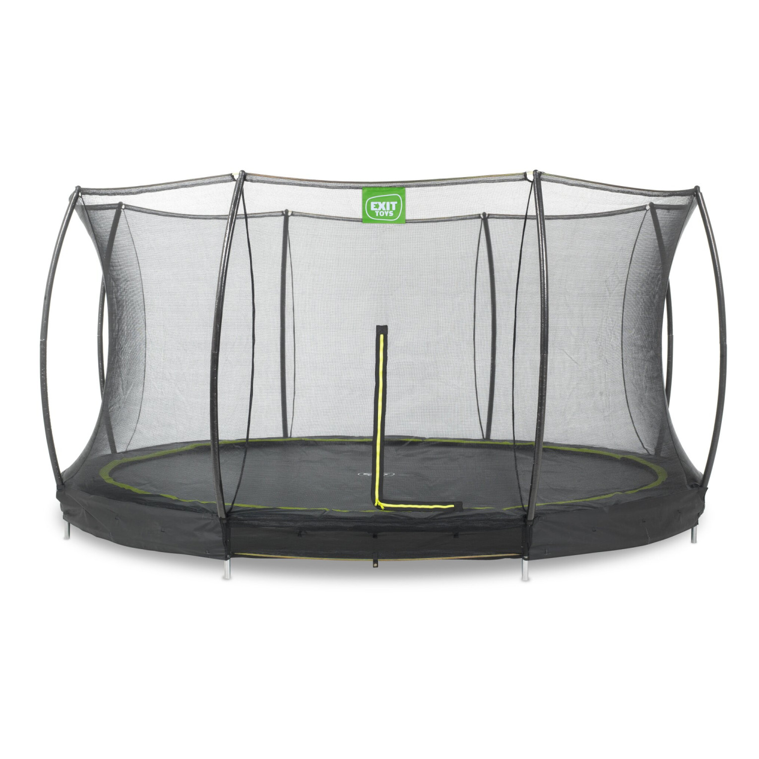 EXIT Silhouette inground trampoline ø427cm met veiligheidsn