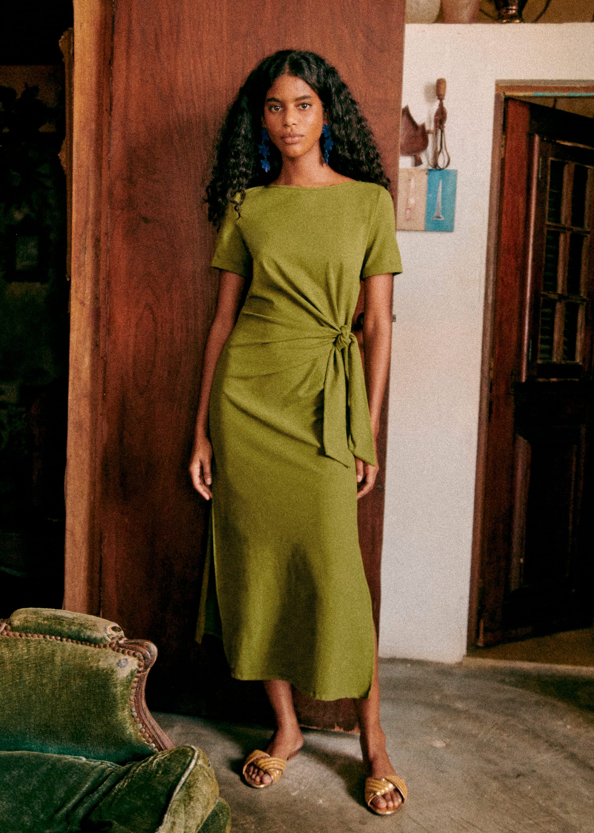 Robe Pippa - Kiwi - E-SHOP/ROBES 5905165