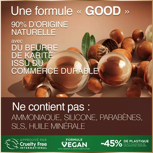 Garnier Good Coloration N°5.0 Châtain Clair Café