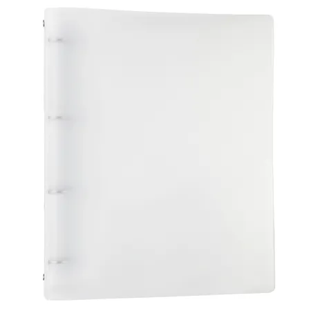 Idena Ringbuch A4 4Ringe PP, transparent