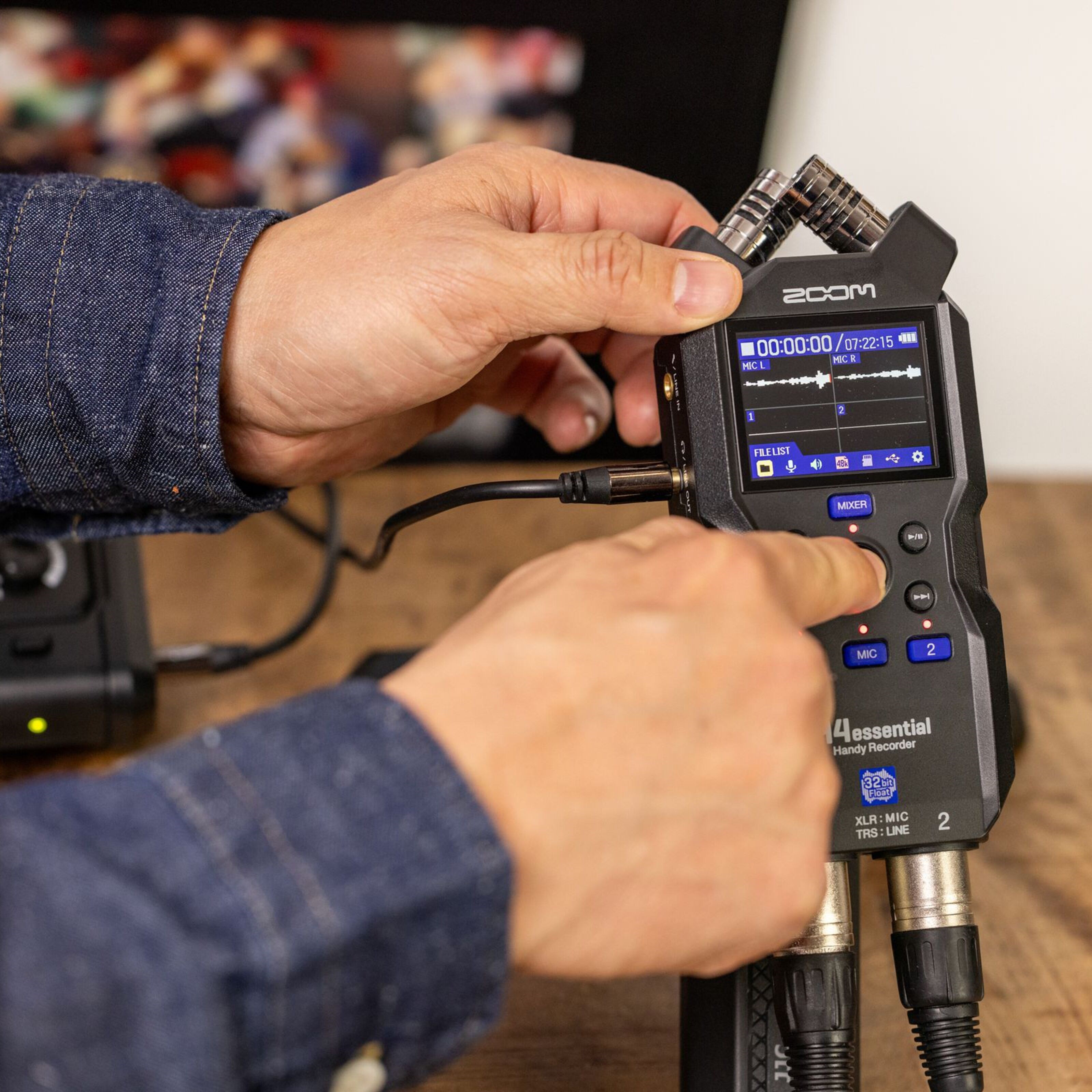 Zoom H4 Essential Lydinnspiller