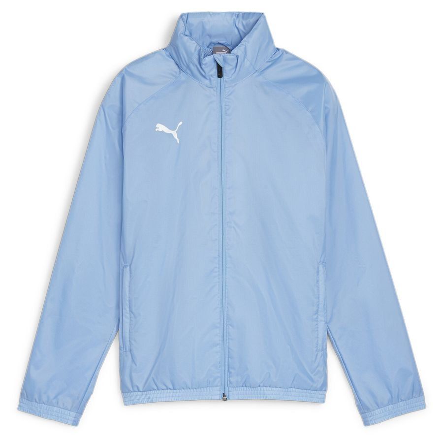 PUMA Veste teamGOAL All Weather - Bleu Clair/Blanc Enfant