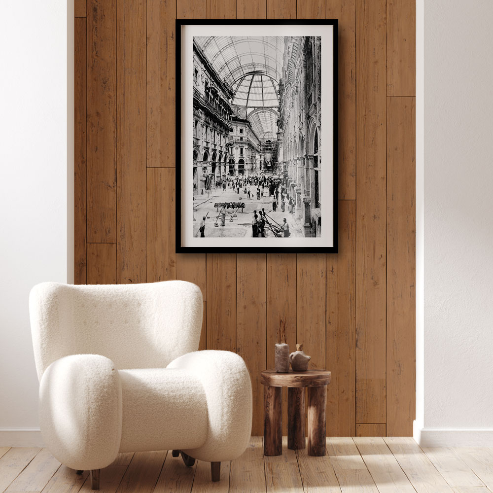 Poster Galleria Vittorio Emanuele 30x45 cm
