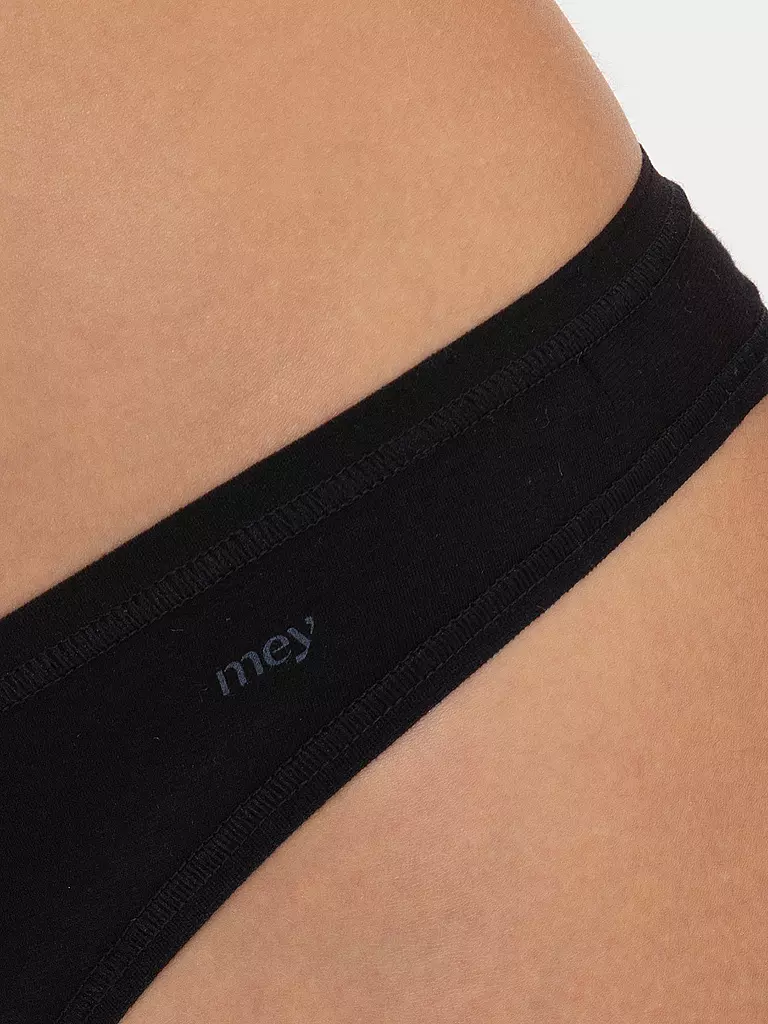 MEY String Superfine Organic schwarz