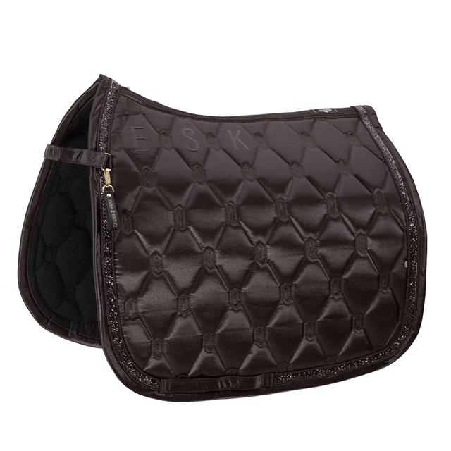 Zadeldek Eskadron Heritage Satin Jewel Dressuur Zwart