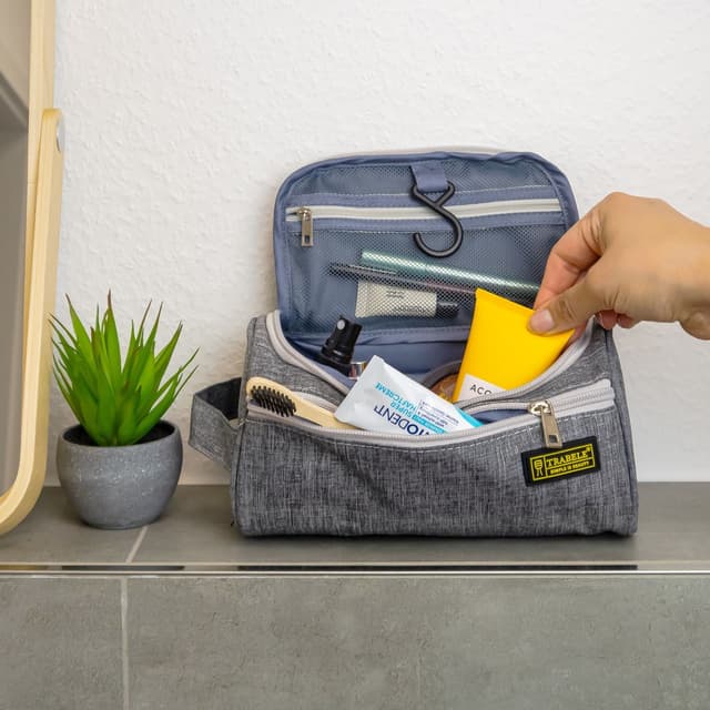 Rejsetaske Toilettasker Kosmetiktaske (grå)