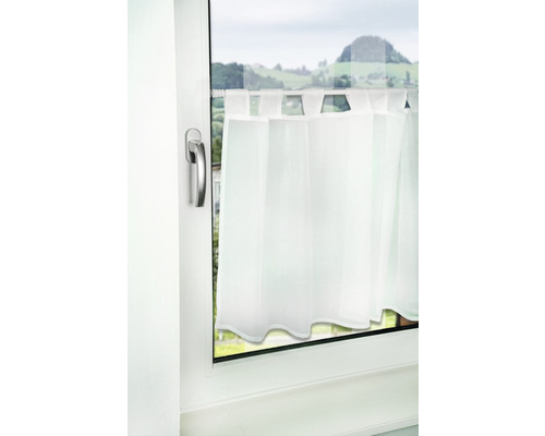 Uitschuifbare klemstang, wit, 40-60 cm, Ø 10 mm