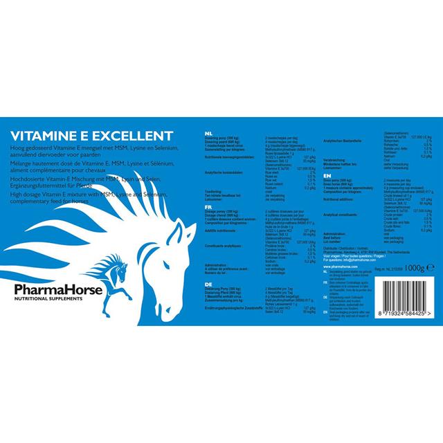 PharmaHorse Vitamine E Excellent