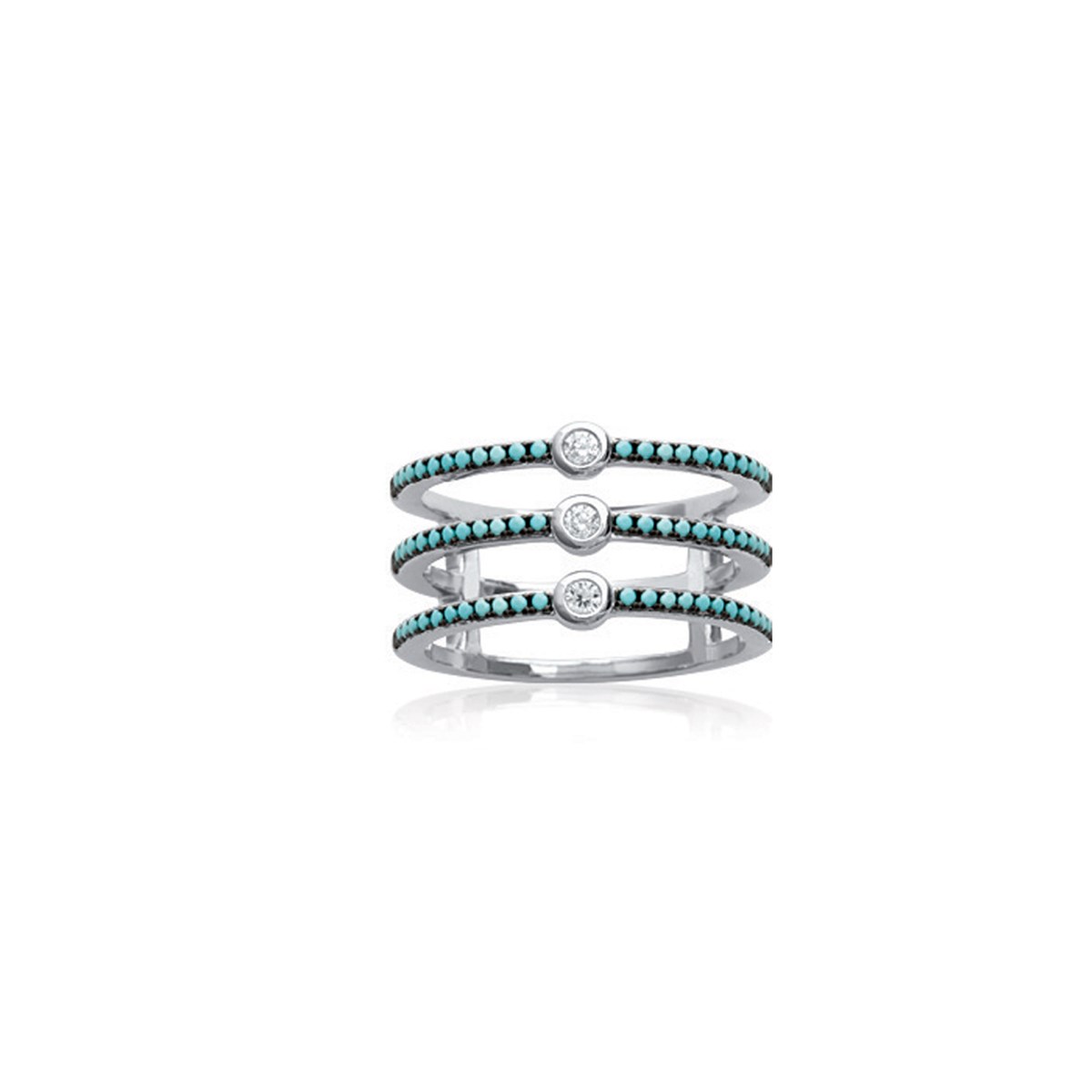 Bague pour femme 3 LIGNES - Lorenzo R