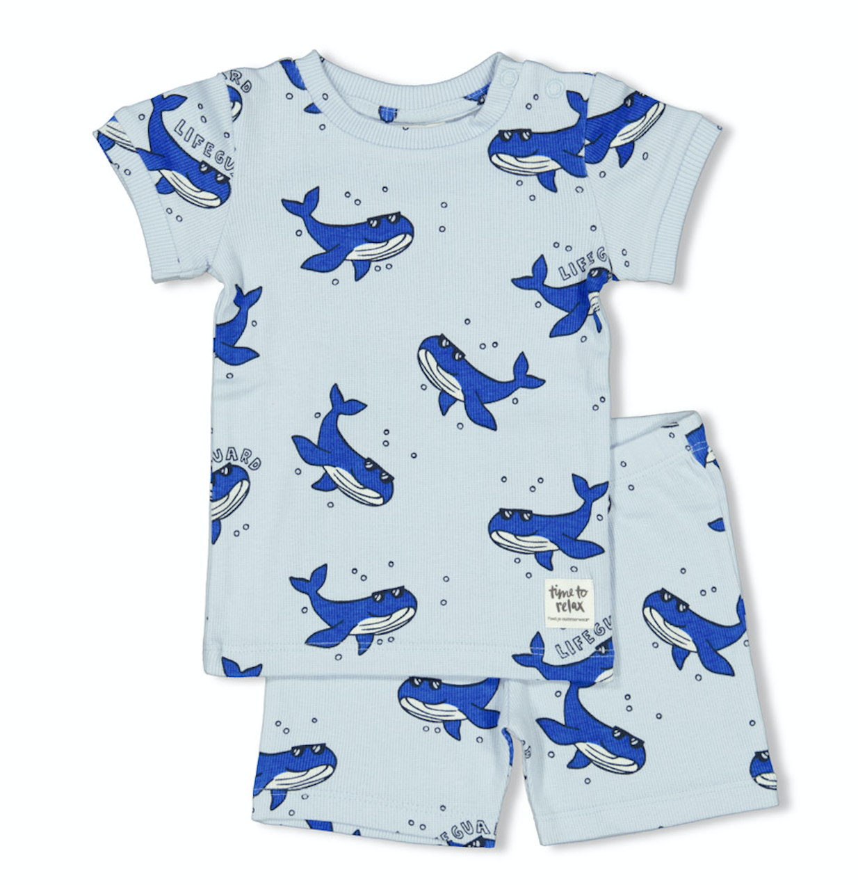 Feetje Feetje shortama Lenny Lifeguard blauw