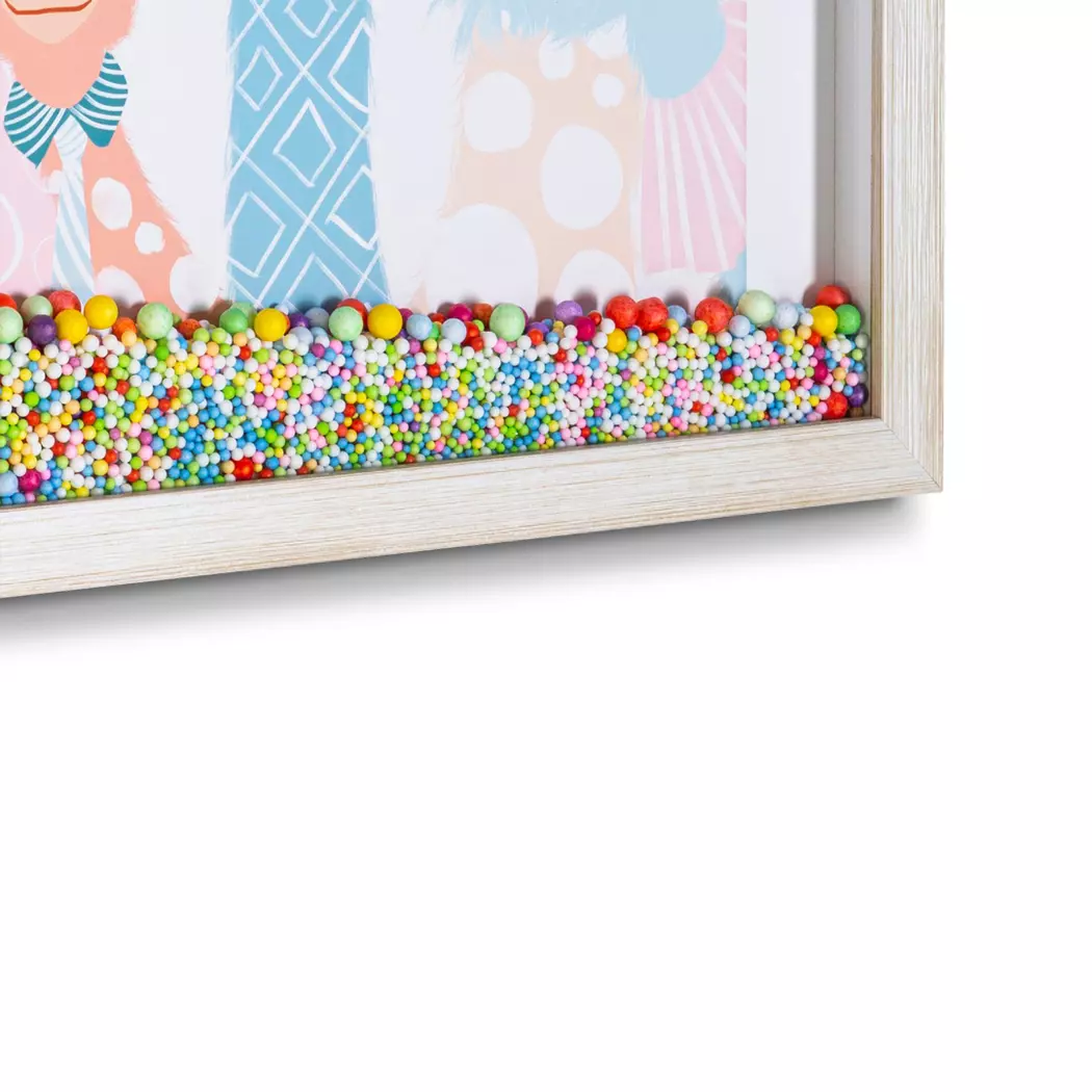 Wandbild 33 x 43 cm Baby Strauß