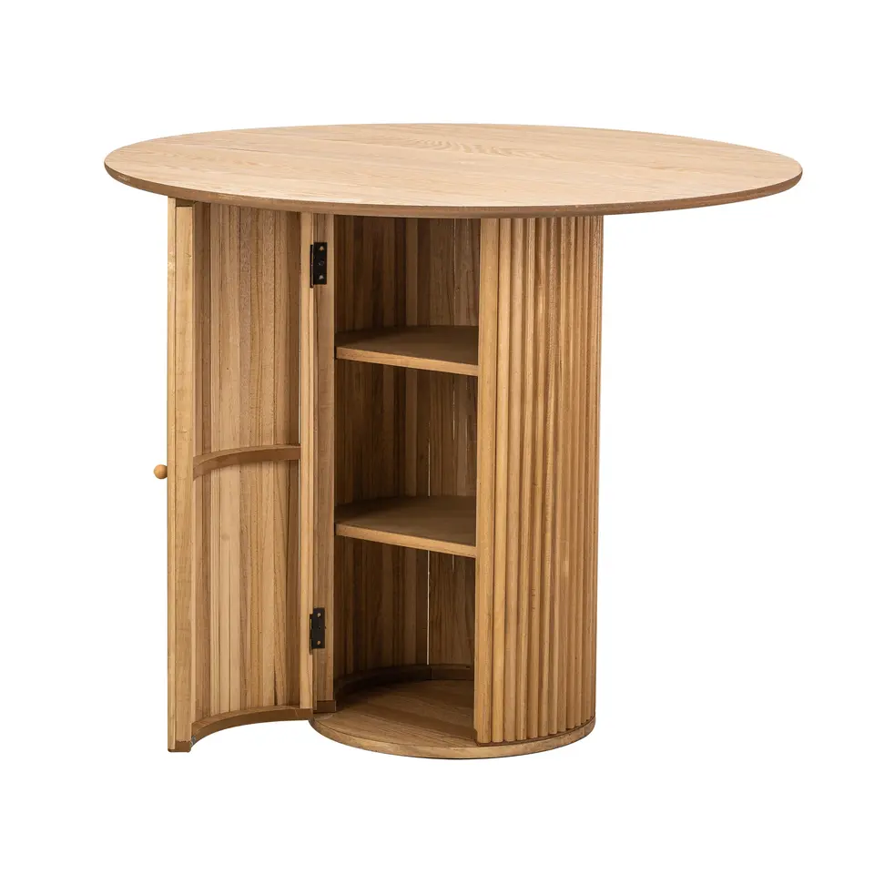 Eettafel voor 4 personen van massief grenen D90