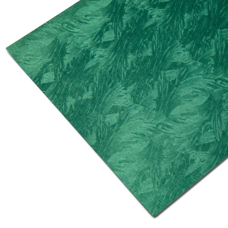 Barockkarton geprägt, metallic changierend