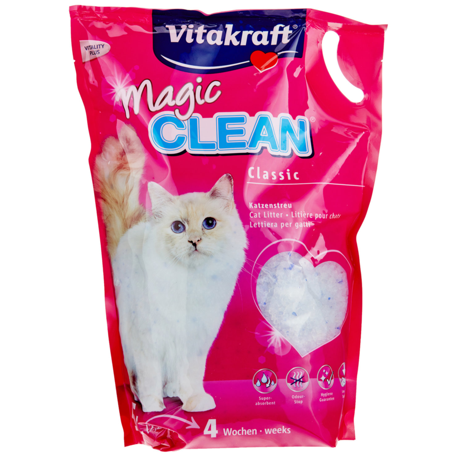 Vitakraft Magic Clean Katzenstreu Classic nicht klumpend