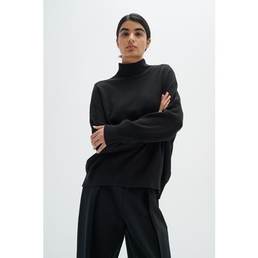 InWear TenleyIW Striktrøje, Black, XL
