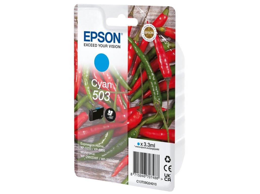 TINTEIRO ORIGINAL EPSON SINGLEPACK CYAN 503