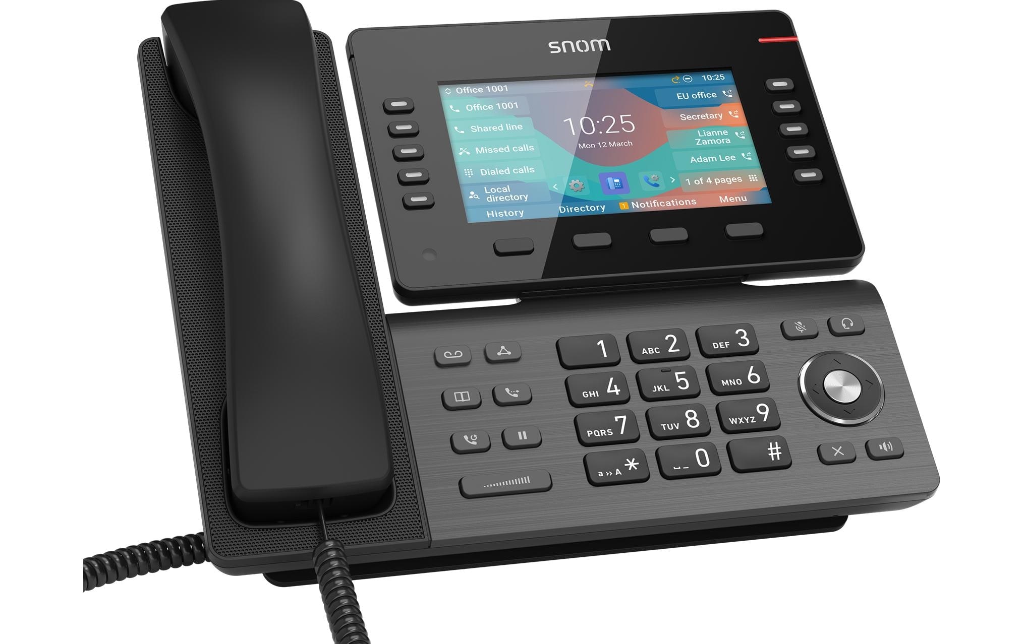 Snom Festnetztelefon »D865 Schwarz« ( )