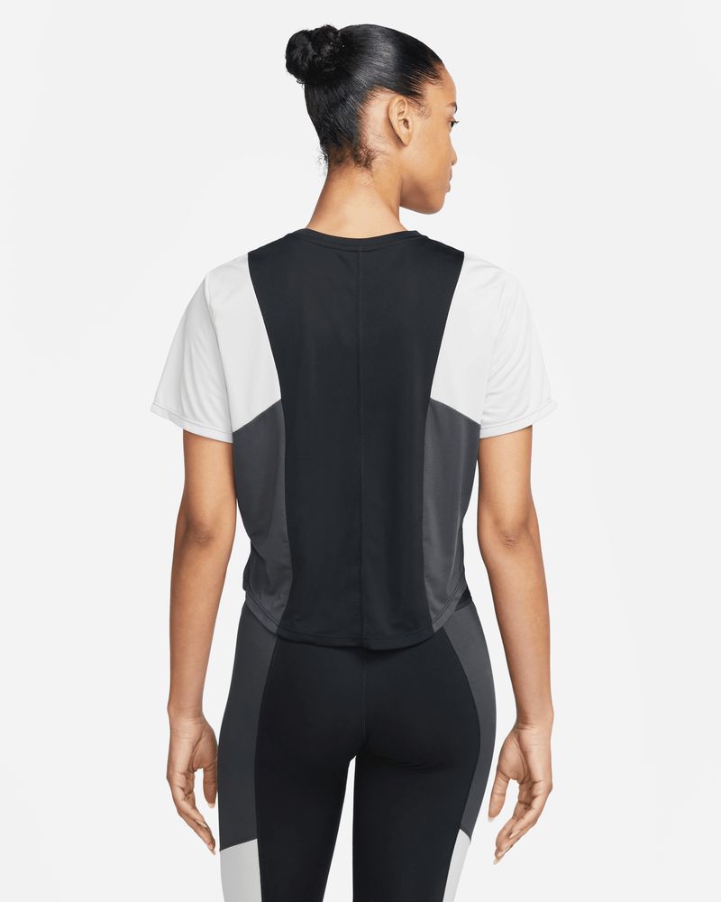 Crop top de running Nike Dri-FIT Noir pour femme