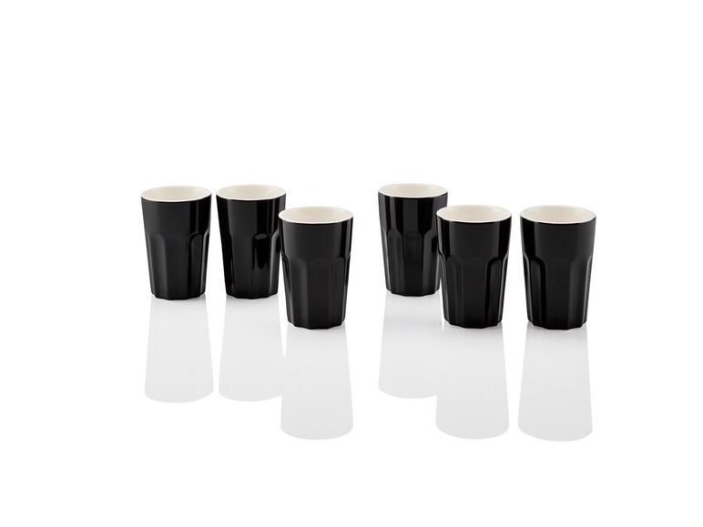 Bekers voor espresso, cappuccino of latte macchiato, porselein
